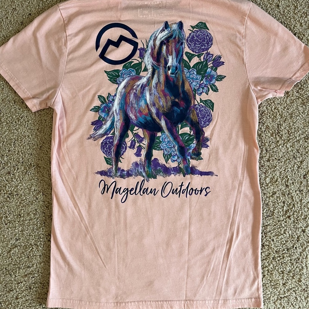 Magellan Outdoors Light Orange-Peachy Tee